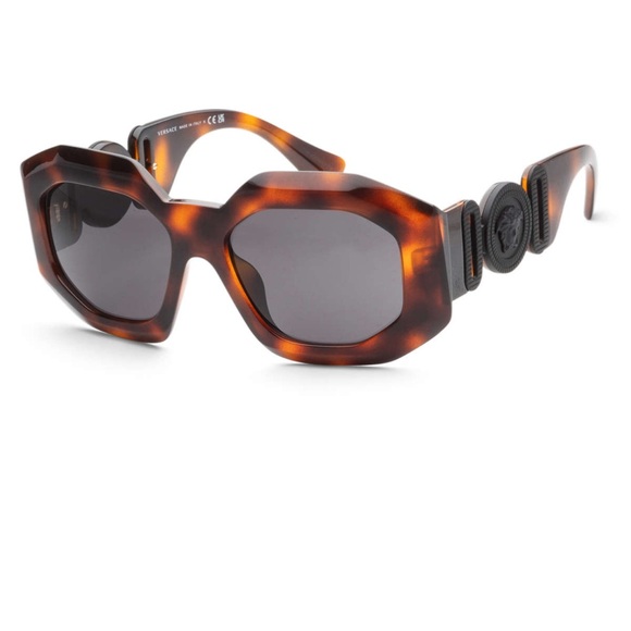 Versace Accessories - Versace Medusa Havana Sunglasses